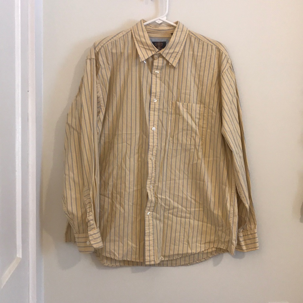 Men’s Striped Dress Shirt